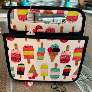 NWT thirty one double duty caddy in sweet sprinkles print